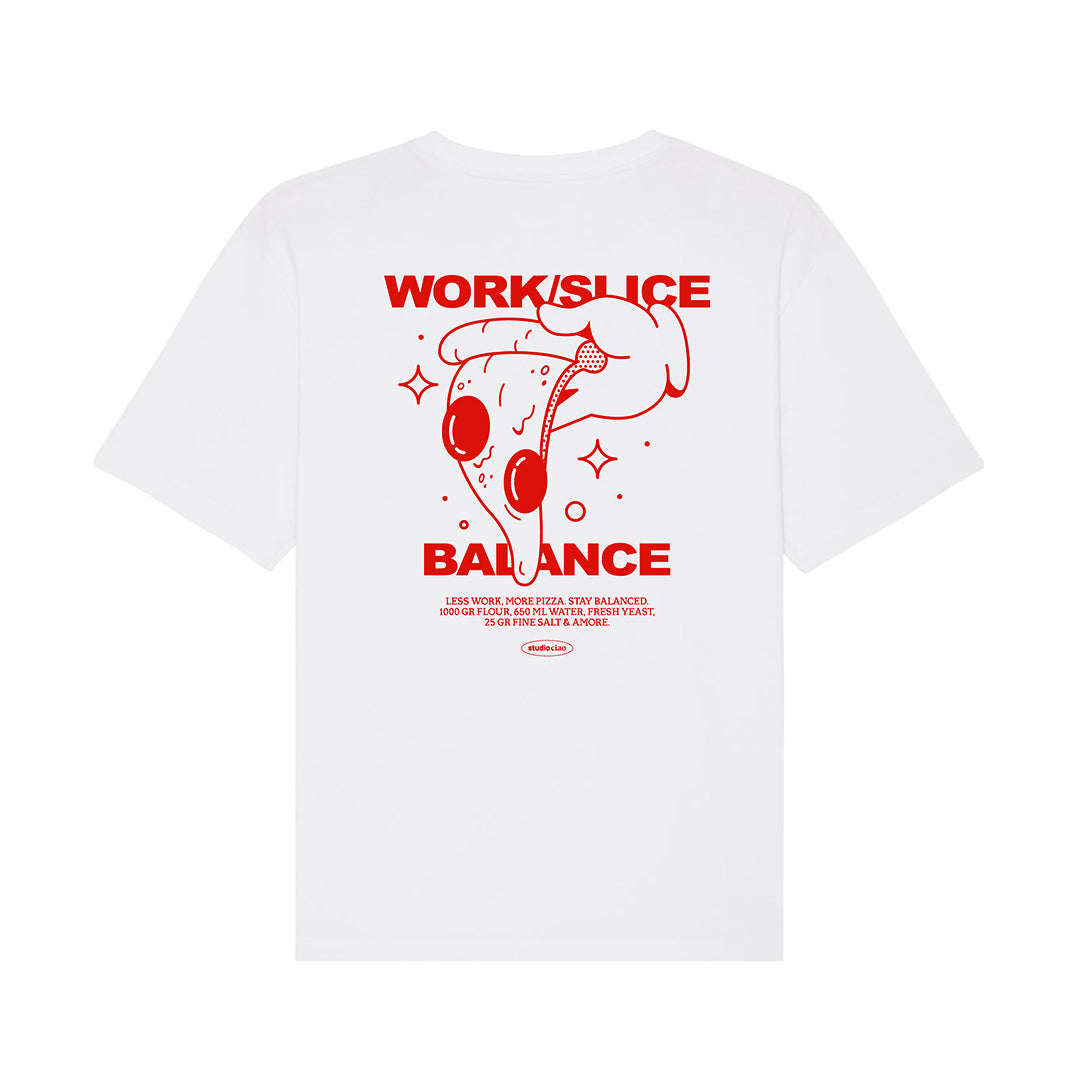 Work Slice Balance T-Shirt (Oversized) – studio ciao