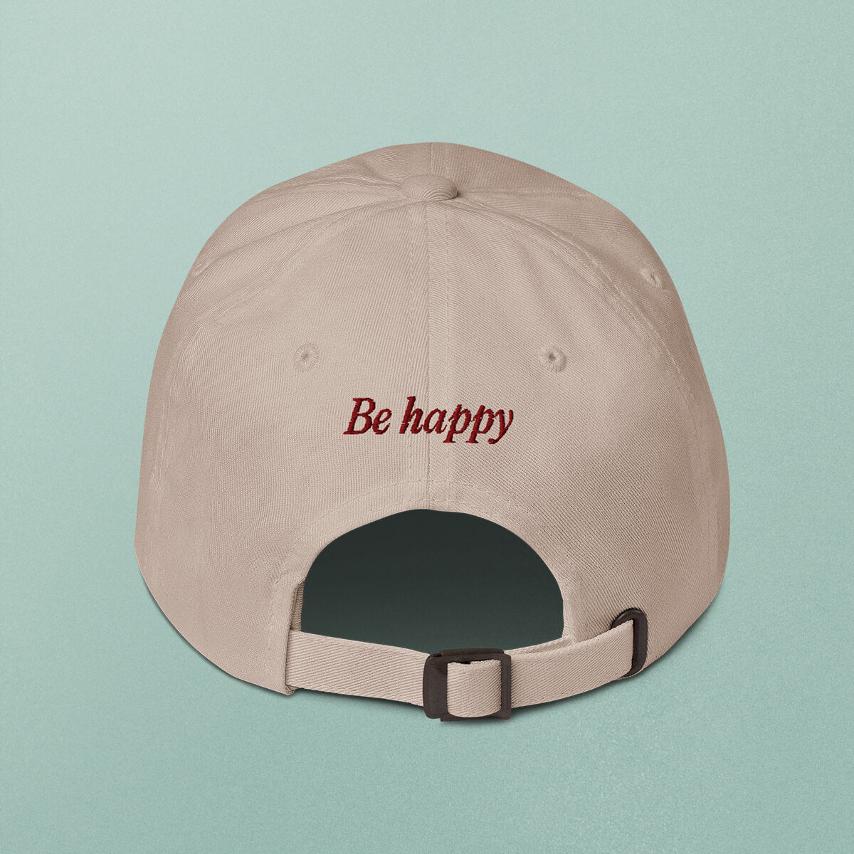 Don‘t worky, be happy Cap, beige – studio ciao