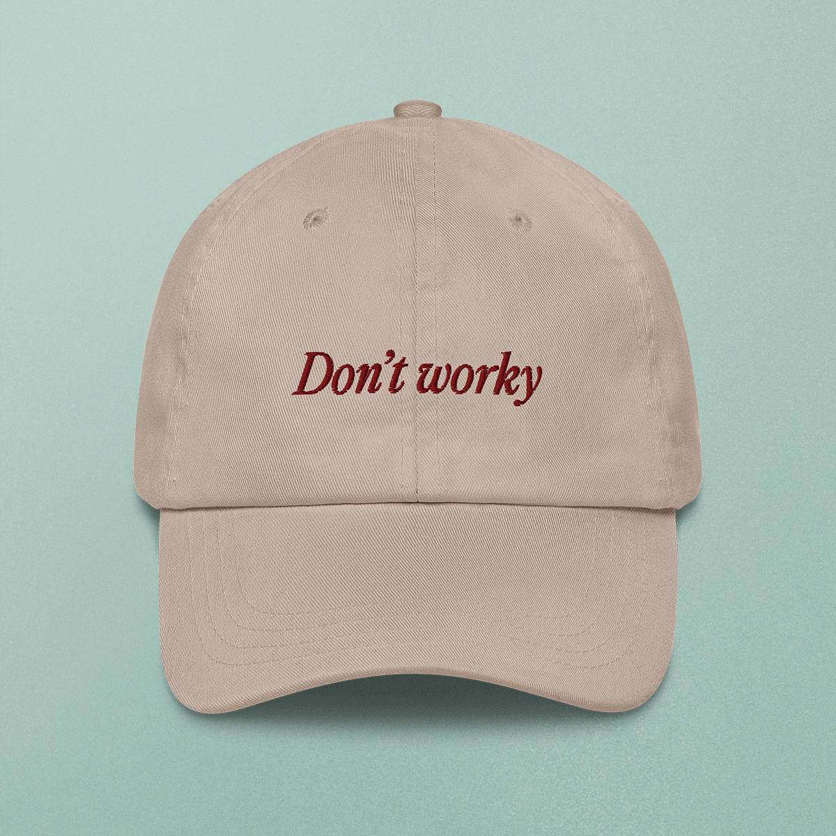 Don‘t worky, be happy Cap – studio ciao