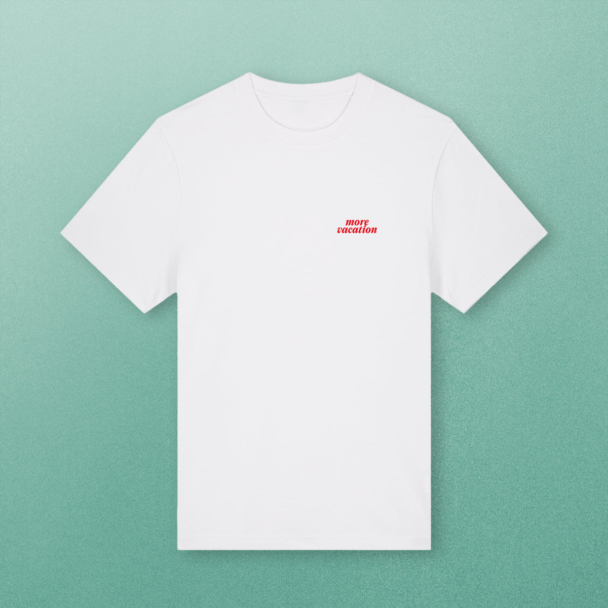 "less information, more vacation" T-Shirt (oversized) – studio ciao (limitiert auf 100 Stk.)