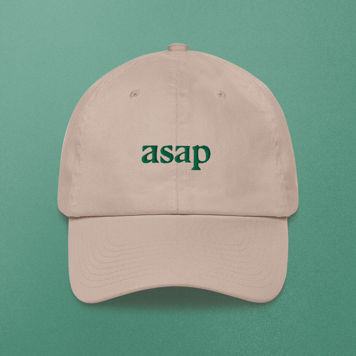 ASAP, as smooth as possible Cap, beige – b2b